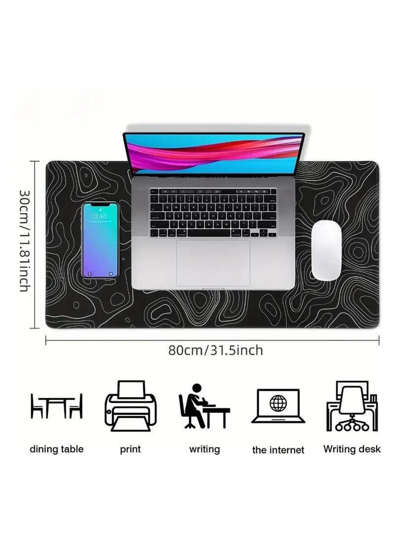 Super Large Mouse Pad 800*300*3MM Gaming Extended WaterProof Rubber Anti-slip For Office Games Mat Desk Pad Computers Keyboard Mouse Pads More Cat