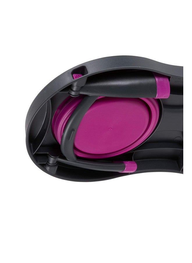 Dexas Pets Double Elevated Pet Feeder, Fuchsia, Large/2.5 Cup Capacity Bowls - Image 4