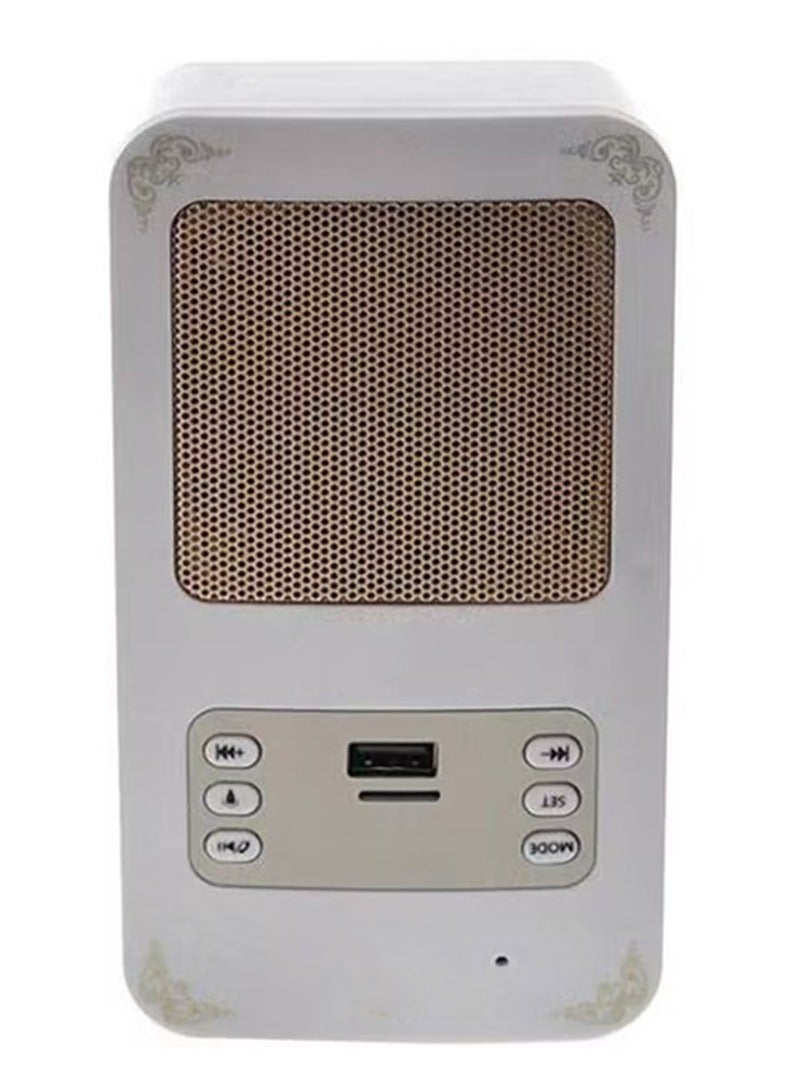 SQ-669 Wall Plug Qur'an Player LED Light Remote BT Quran Speaker MP3 Audio Playing with APP - Image 1