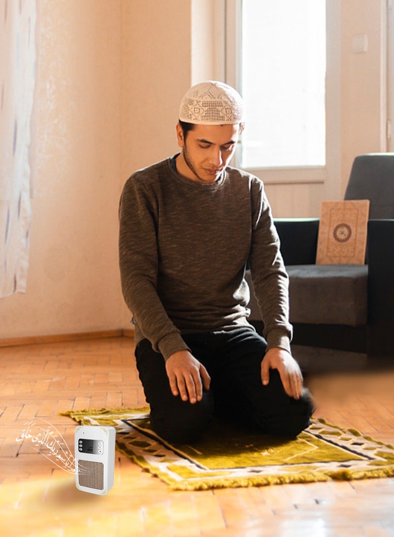 SQ-669 Wall Plug Qur'an Player LED Light Remote BT Quran Speaker MP3 Audio Playing with APP - Image 3