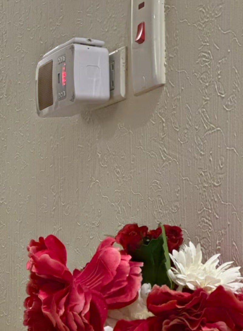 SQ-669 Wall Plug Qur'an Player LED Light Remote BT Quran Speaker MP3 Audio Playing with APP - Image 4