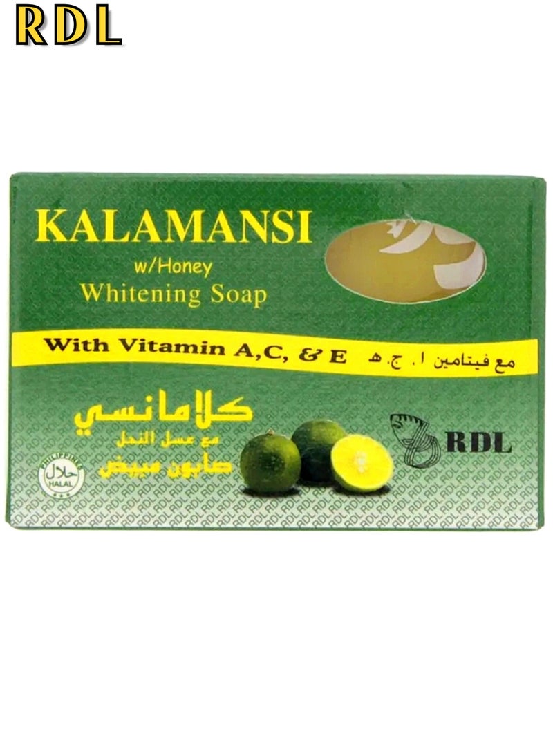 ار دي ال صابون لتفتيح البشرة بخلاصة الكالامانسي والعسل 135جرام