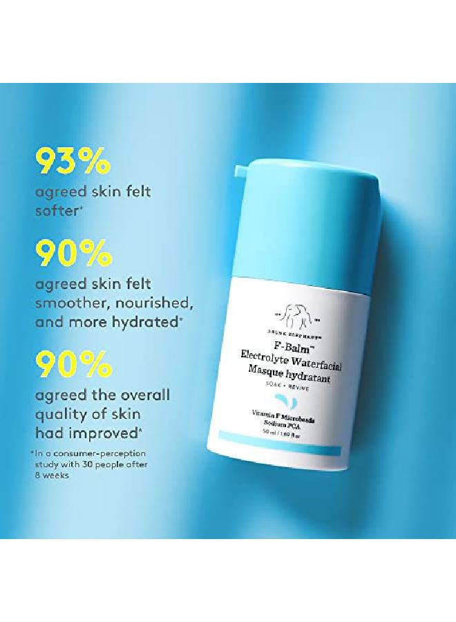 Drunk Elephant FBalm ماء الإلكتروليت للوجه. قناع مرطب ومقوٍ لليل. - Image 4