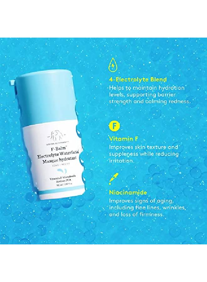 Drunk Elephant FBalm ماء الإلكتروليت للوجه. قناع مرطب ومقوٍ لليل. - Image 5