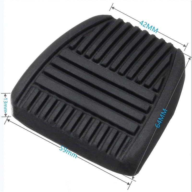 Wivplex Brake Clutch Pedal Pad Set for Toyota Vehicles - Image 2