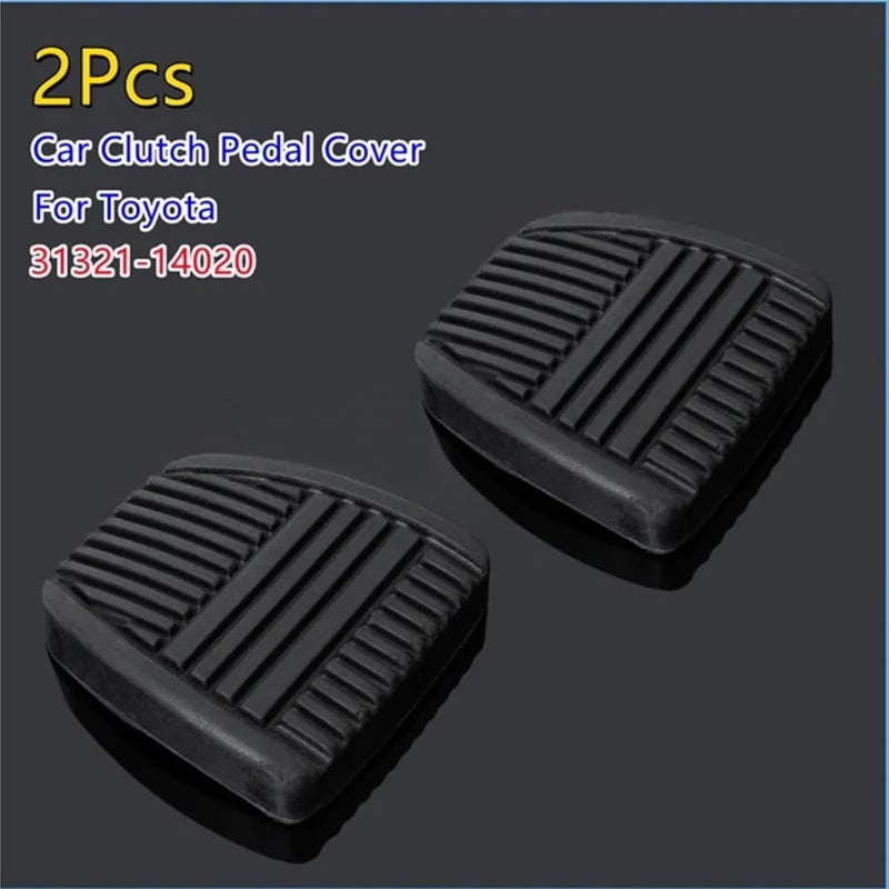 Wivplex Brake Clutch Pedal Pad Set for Toyota Vehicles - Image 3