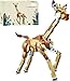 Fangool Giraffe Building BlocksGiraffe Decor Toy Suitable for Bedroom and Living Room Office 161 Pcs Creative Ideals Giraffe Gifts for Friends Age Over 13 Years Old - Image 2