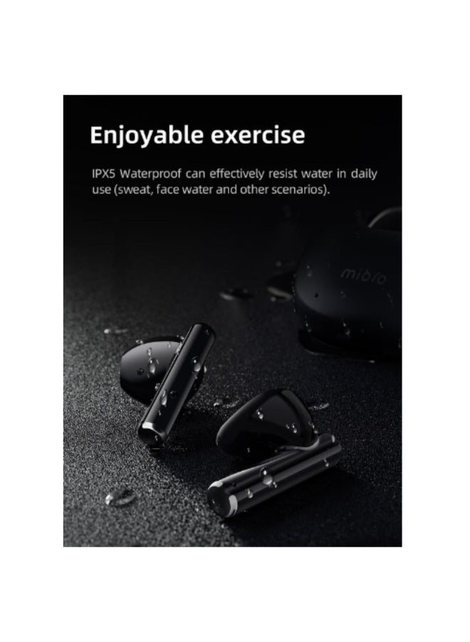 Mibro Earbuds 2 Bluetooth 5.3 | IPX5 Waterproof | ENC HD Call HiFi | Touch Control | White - Image 3