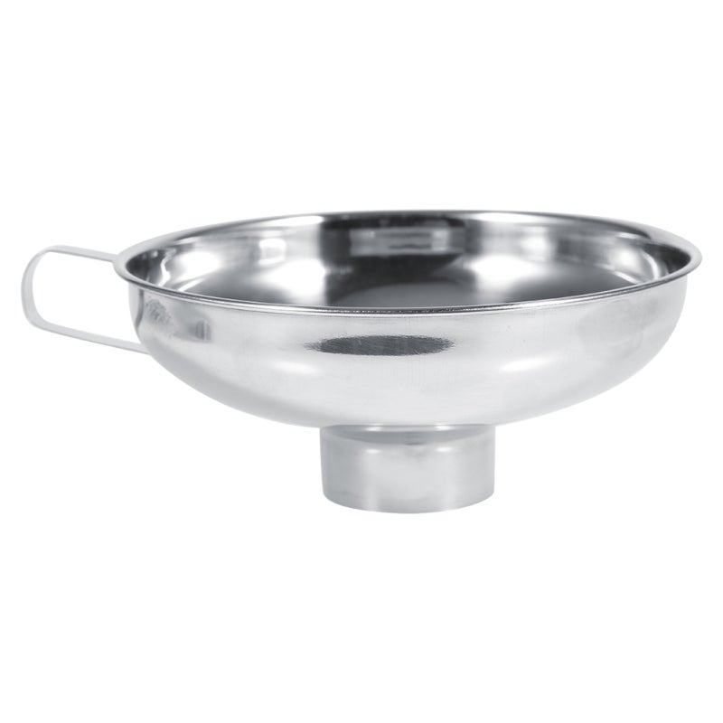 Stainless Steel Funnel Large Size Sturdy Rustproof Durable - Dual Transfer For Liquids Solids Wide Mouth Funnel for Home Kitchen Canning Jars - Image 5