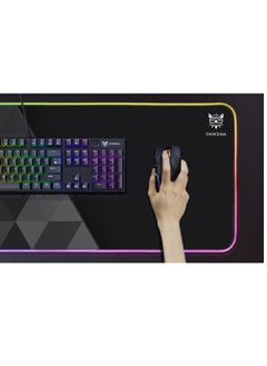 onikuma ONIKUMA MP006 RGB Mousepad Black  - Image 2