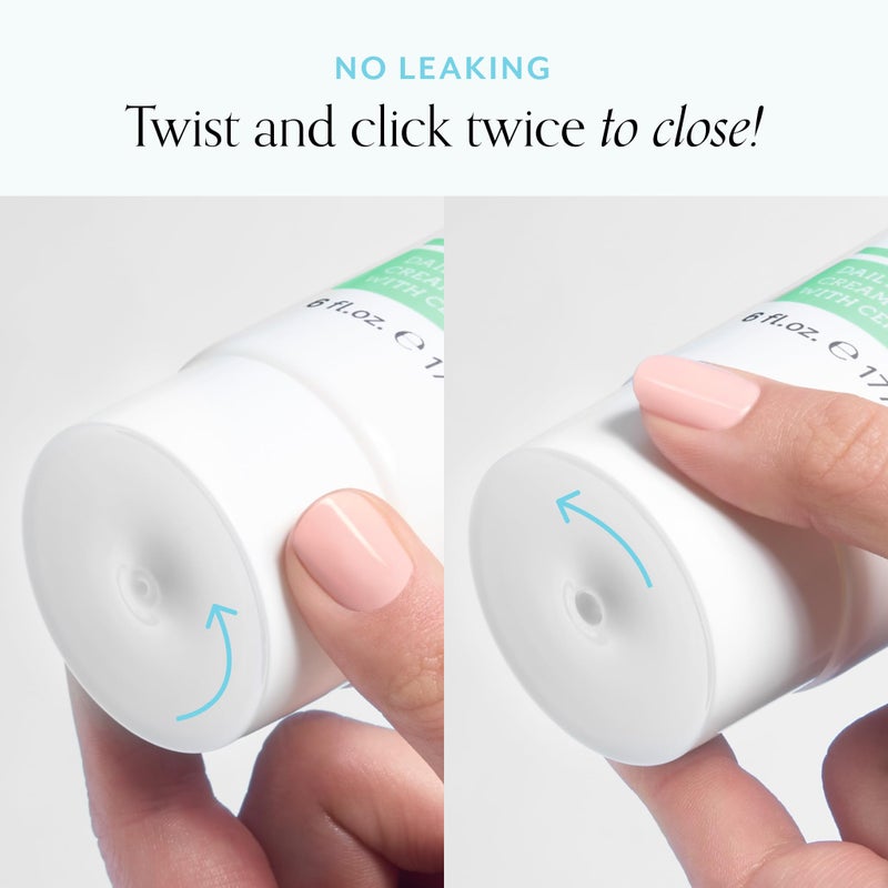 Bliss One & Done Daily Cream Facial Cleanser With Ceramides - Moisturizing Face Wash For Dry Skin - Cleanses & Removes Makeup in 1 Step- Clean, Vegan, Cruelty-Free, 6 Fl Oz - Image 4