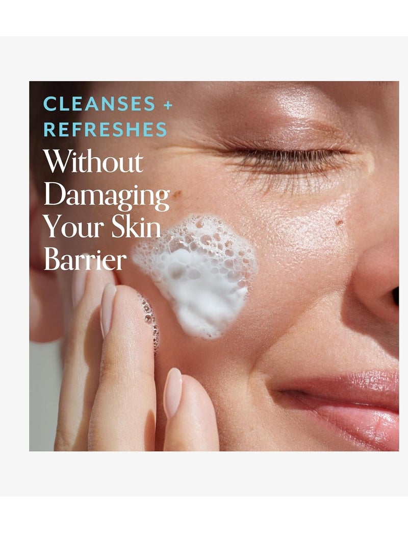BLISS Bliss One & Done Daily Cream Facial Cleanser With Ceramides - Moisturizing Face Wash For Dry Skin - Cleanses & Removes Makeup in 1 Step- Clean, Vegan, Cruelty-Free, 6 Fl Oz - Image 3