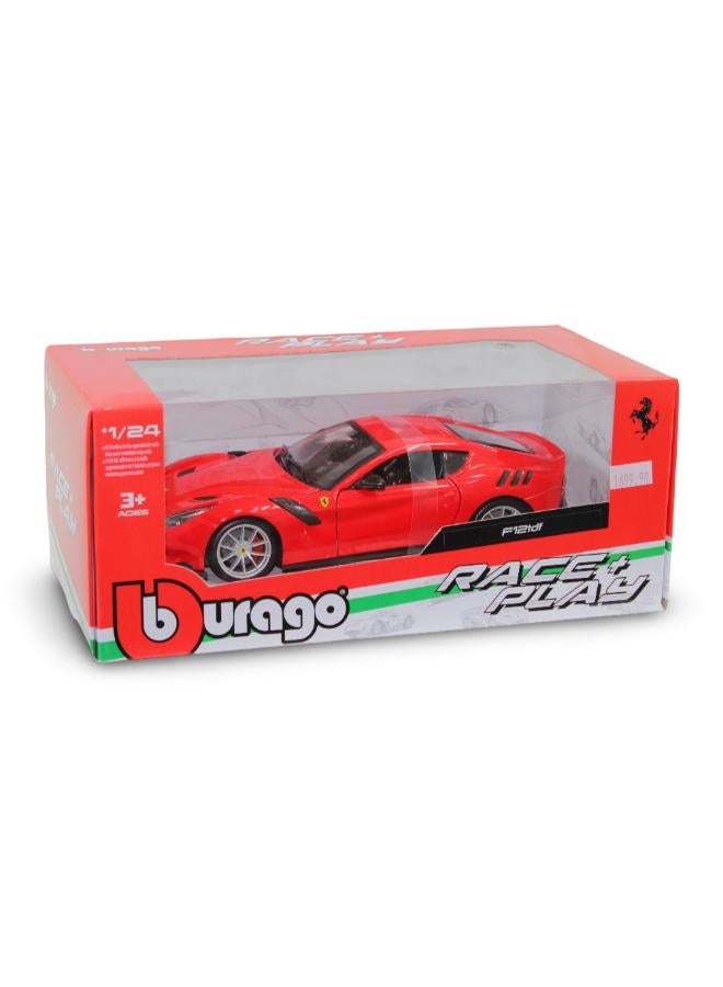 بوراجو سيارة فيراري F12 TDF من بوراجو بمقياس 1:24 (بدون قاعدة بلاستيكية) - Image 2