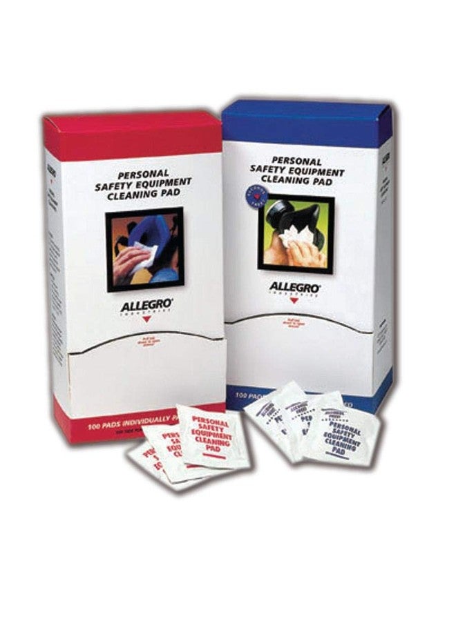 أليجرو وسادة تنظيف جهاز التنفس Allegro 1001، 8 × 5 بوصة، بيضاء - 037-1001 - Image 1