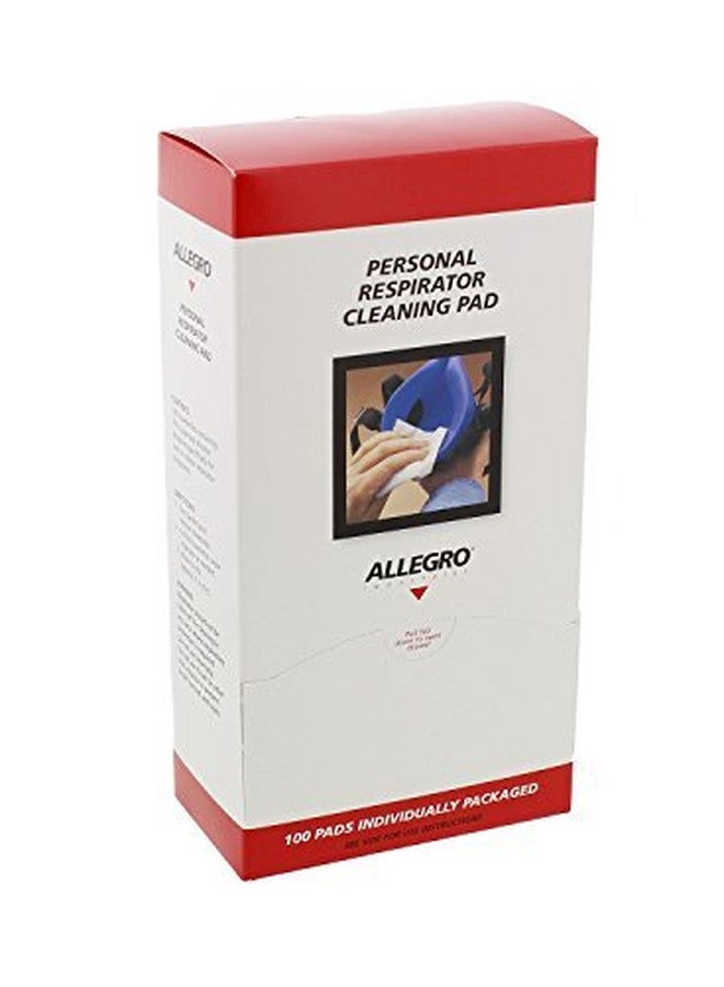 أليجرو وسادة تنظيف جهاز التنفس Allegro 1001، 8 × 5 بوصة، بيضاء - 037-1001 - Image 3