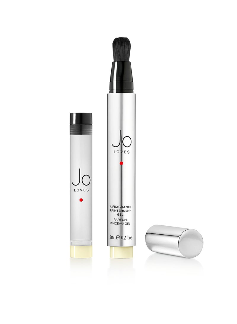 Jo Loves A Fragrance Paintbrush White Rose & Lemon Leaves 7ml - Image 3