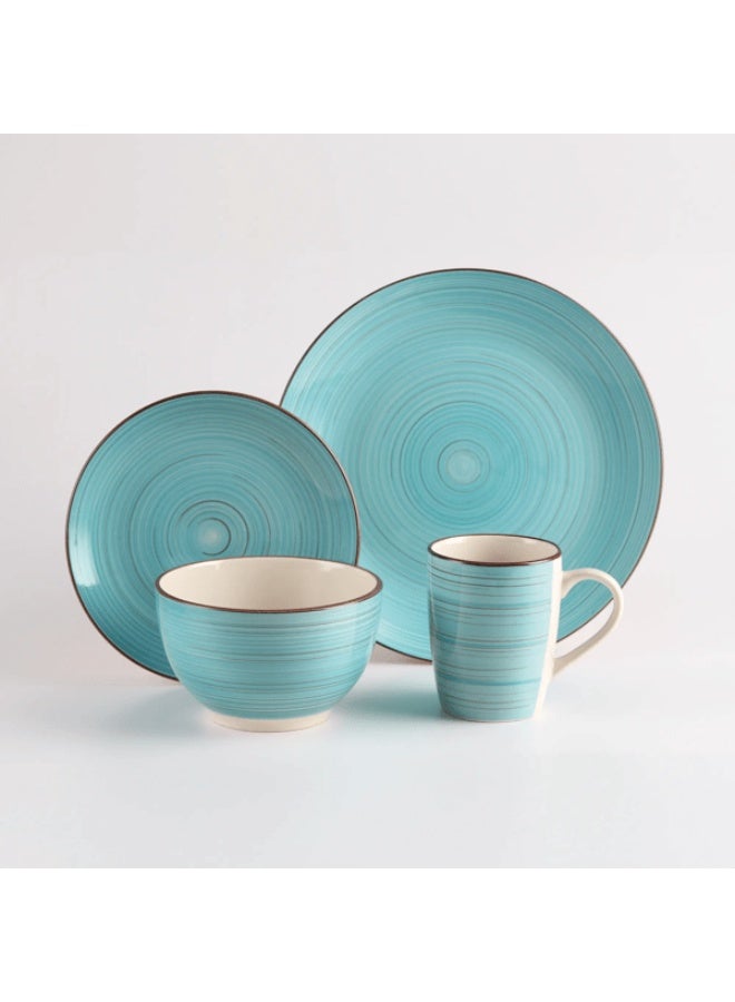 Elegant 16-Piece Set for 4 – Durable Table Setting with Plates, Bowls & Cups for Home & Entertaining - Image 3