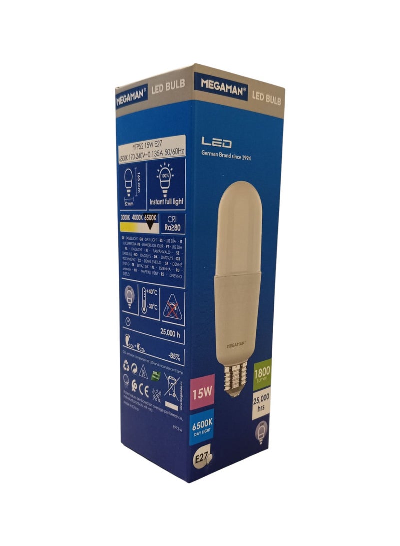 Megaman LED Bulb E27 YTP52X1 15W  Daylight (6500K) - Image 3