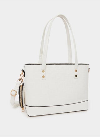Textured Tote Bag with Coin Pouch - pzsku/ZD34002047589EB3010B0Z/45/_/1740664498/2f1f15c9-34b6-47c4-9c7b-700c8c4ab9a9