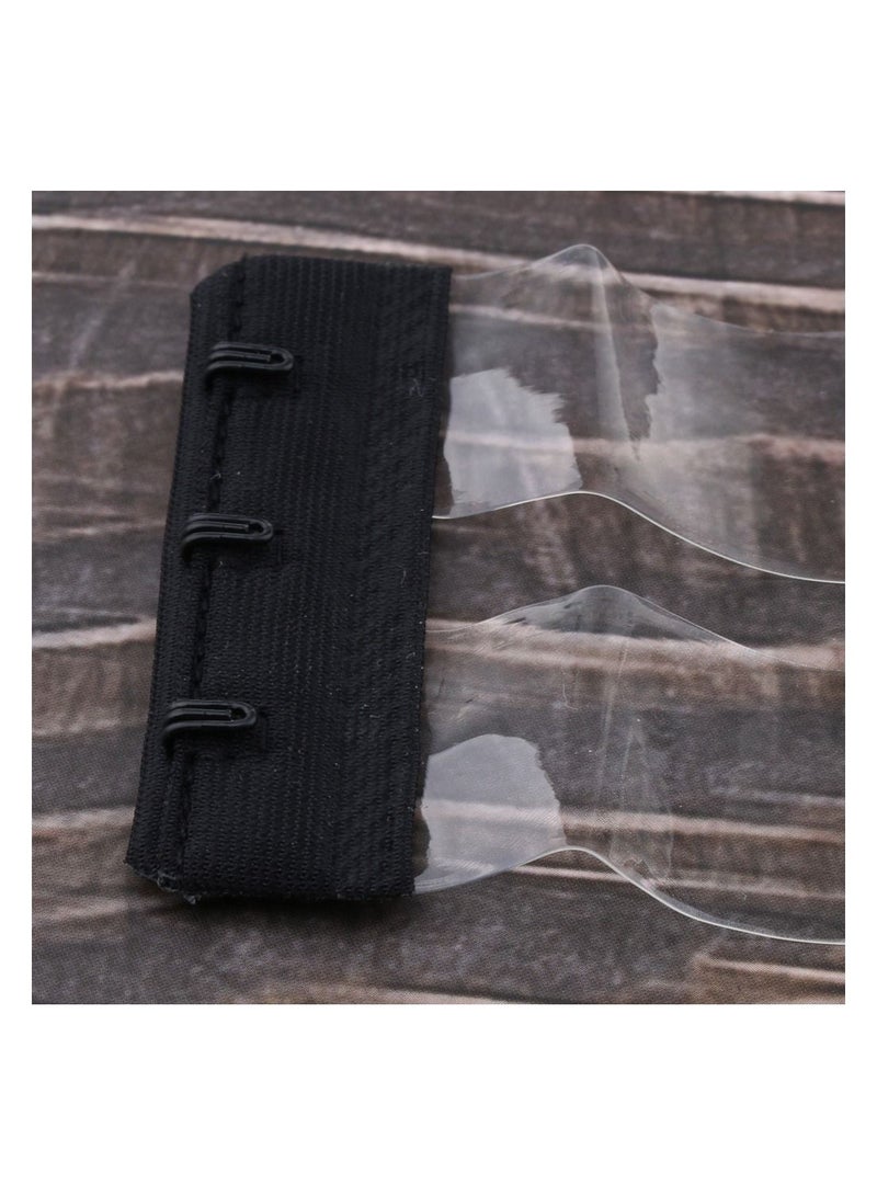 Meetion 2 قطع مشبك تمديد حمالة صدر غير مرئي للنساء غير قابل للانزلاق 3 خطافات لتمديد حمالة الصدر أحزمة ملابس بدون ظهر - Image 4