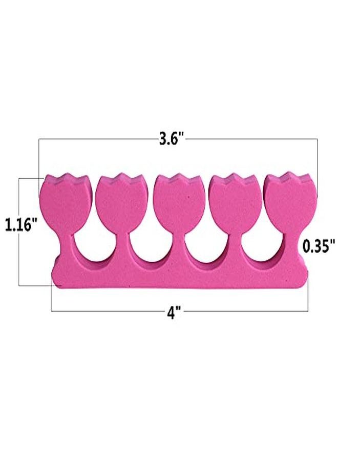 Iconikal Pedicure Foam Toe Stretcher And Separator, Pink, 36Pack  - Image 3