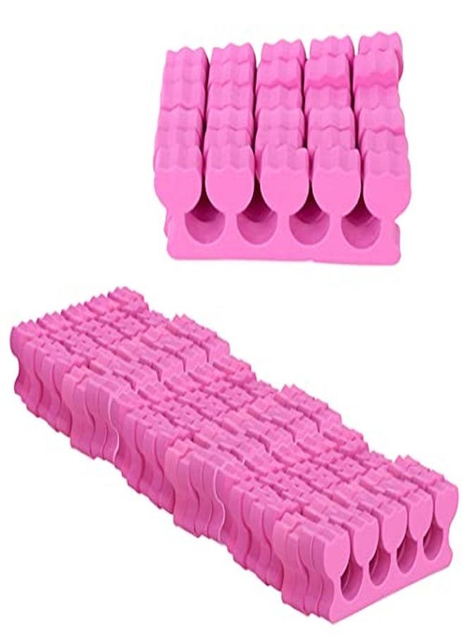 Iconikal Pedicure Foam Toe Stretcher And Separator, Pink, 36Pack  - Image 1