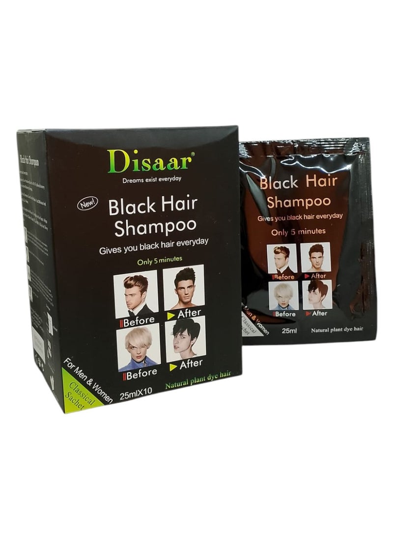 Disaar black hair shampoo  25m  - Image 2