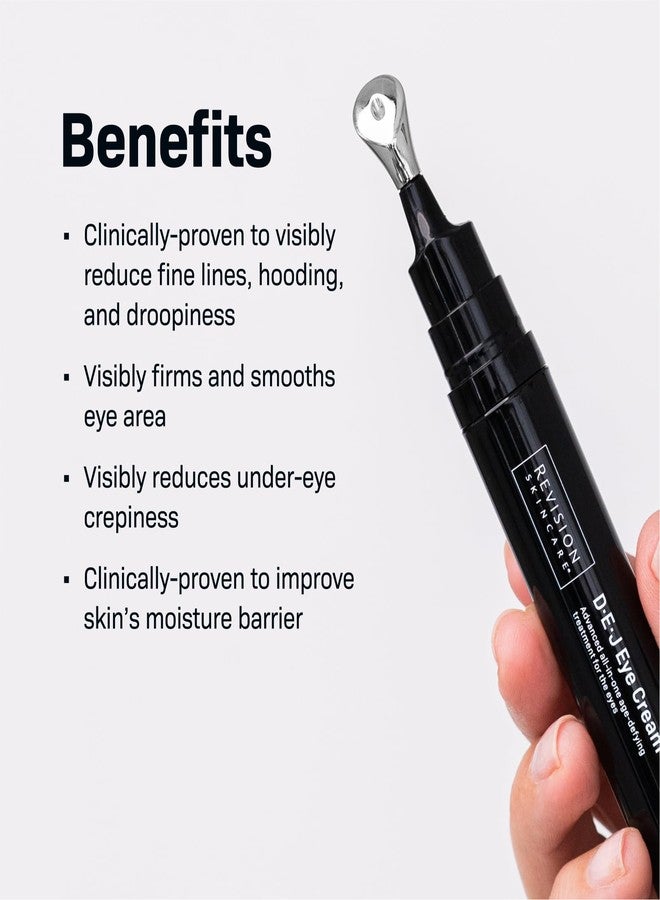 Revision Skincare D·E·J Eye Cream®, Firming and Moisturizing Treatment for Fine Lines, Wrinkles and Crow’s Feet, 0.25 fl oz - Image 2