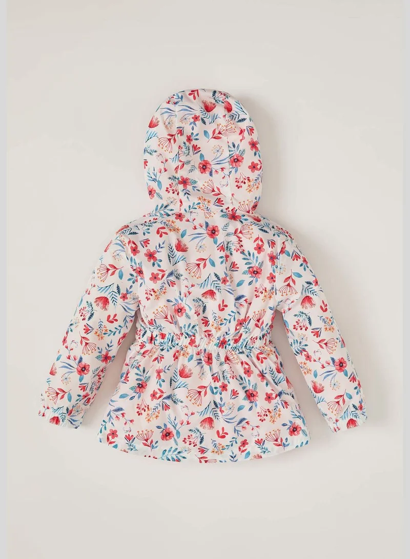 DeFacto Regular Fit Floral Print Coat