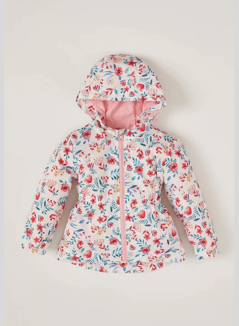 DeFacto Regular Fit Floral Print Coat