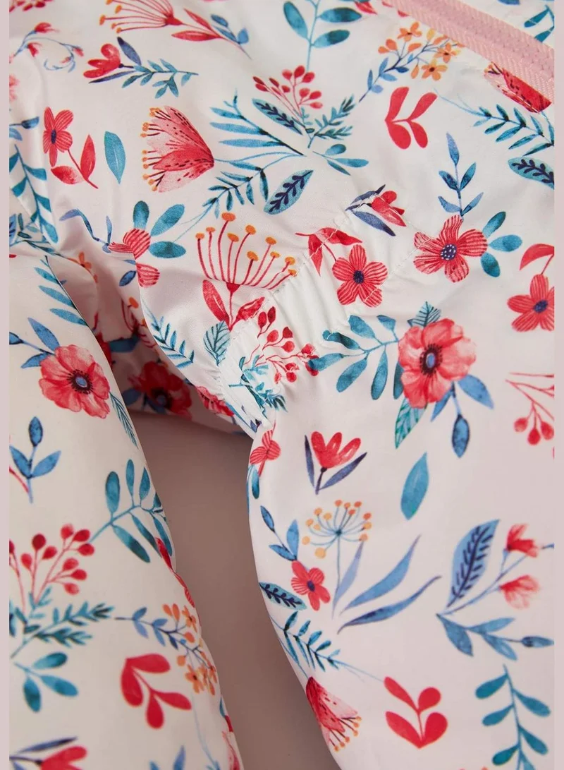 DeFacto Regular Fit Floral Print Coat
