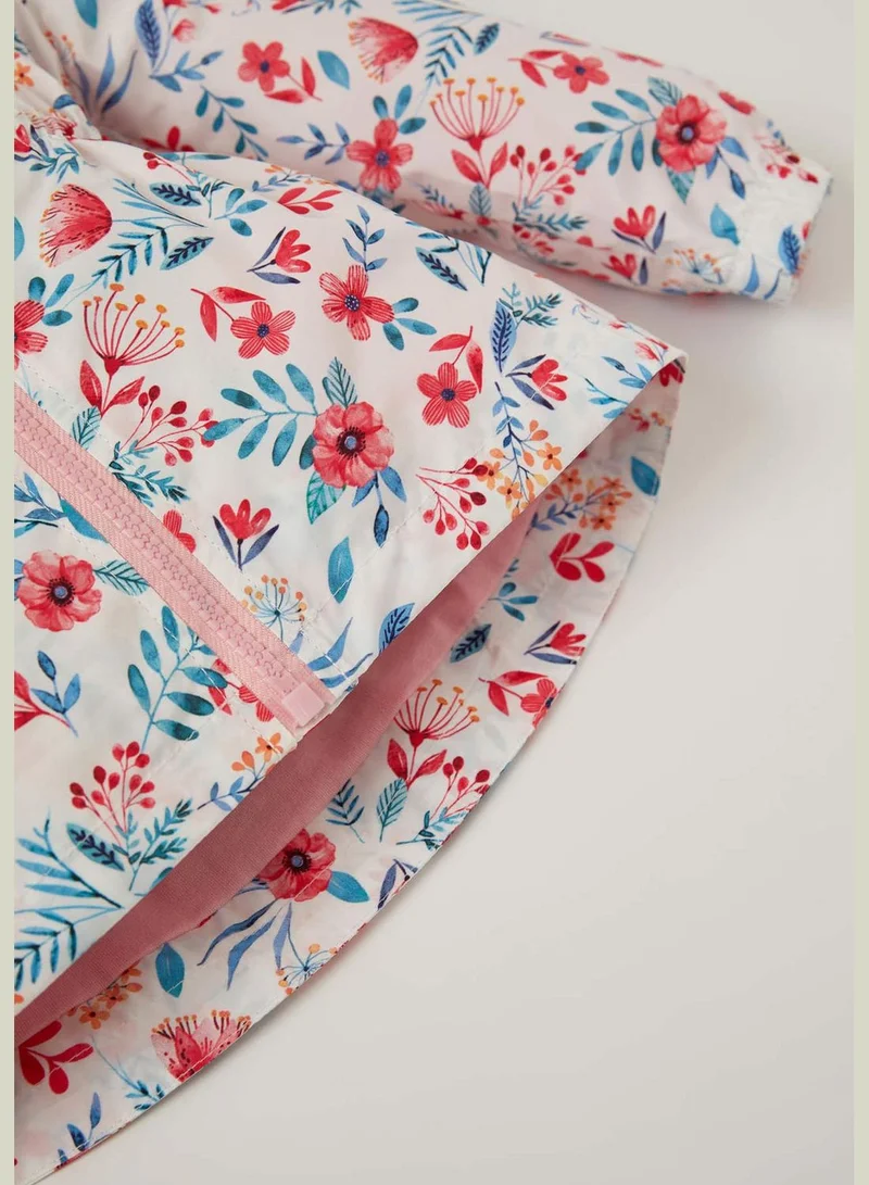 DeFacto Regular Fit Floral Print Coat
