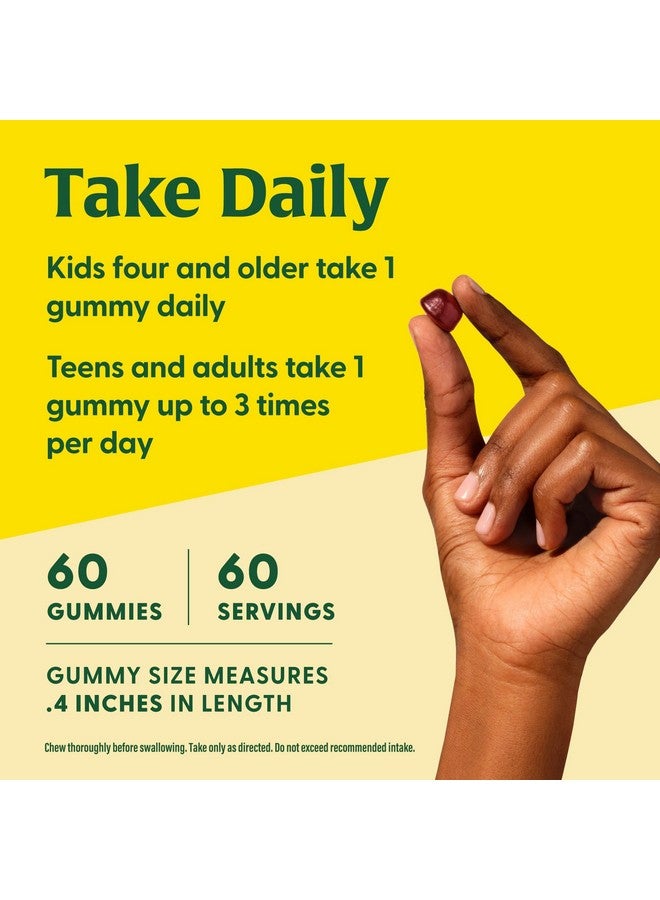 MegaFood Iron Energy Gummies, Iron Supplement for Women, Men, Teens & Kids with Vitamin B12 & B6, Vitamins, from The Makers of Blood Builder Supplement, Strawberry Flavor, 60 Count - Image 5