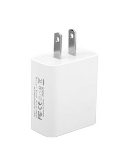 Thoraya Charger Adapter PD QC Quick Charging 18W Type C USB AC 100‑240V Input DC 5V 9V 12V Output US Plug 65x43x24mm / 2.56x1.69x0.94in  - Image 1