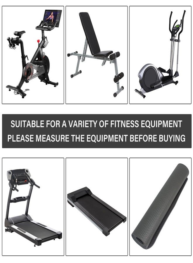 TONINT Exercise Mat, Treadmill, Bike, Elliptical, Rowing, Gym, Noise Reducing, Waterproof, 47.3" x 23.6" - Image 4
