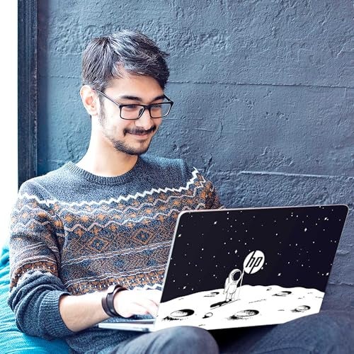 Galaxsia Pattern H8 Full Body Vinyl Laptop Skin/Sticker/Cover Upto 15.6 Inches Laptops Laminated-Removable-HD Quality Compatible for HP - Image 5