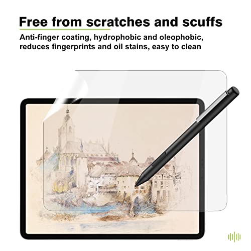 IMMOENUC 5-in-1 Tablets Skin Sticker Decal for 2020/2021/2022 Apple ipad Pro M2 Magic Keyboard 12.9 inch TPU Keyboard Cover & Palm Rest & Screen Protector Film (for Magic Keyboard 12.9 inch) - Image 4