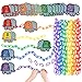 Aizweb 240pcs CClips Hooks Plastic Chain Links Counting Linking Activity Kit Sensory Toys for Toddlers Develops Kids Fine Motor and Color Recognition Sorting SkillsEducational Learning Toys - Image 4