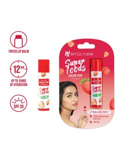 MyGlamm Superfood Color Pop Lip Balmrose4.6Gm  - Image 2