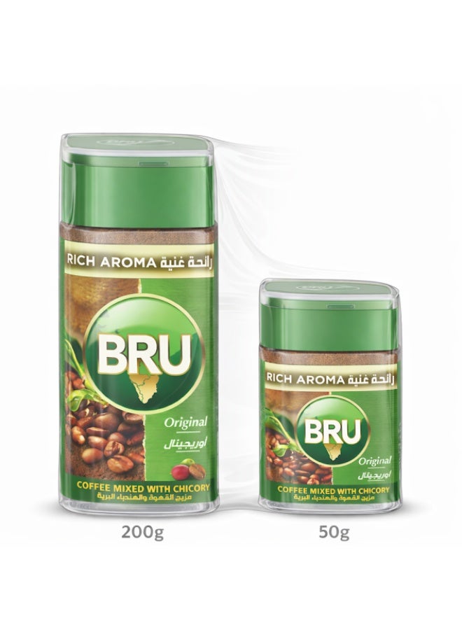 Bru قهوة أصلية 200 جرام + قهوة أصلية 50 جرام مجانية - Image 1