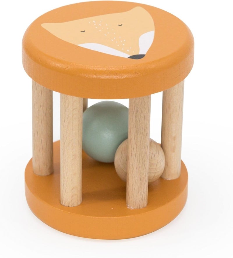Trixie Wooden Rattle - Mr. Fox