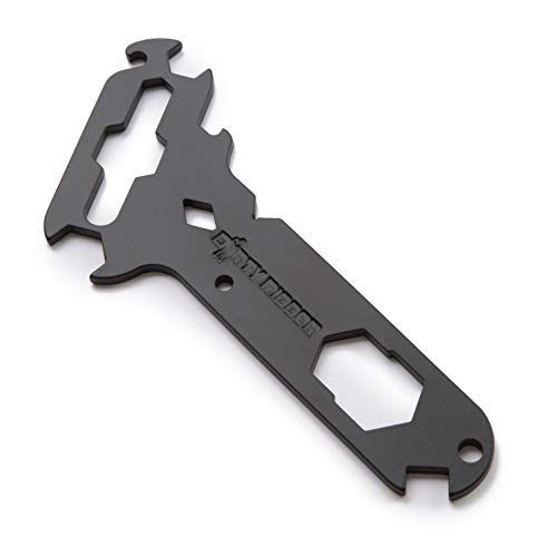 Dirty Rigger DTY-MULTITOOL Black Multitool With 14-In-1 Separate Rigger Tools Including Wing Nut Spanner - Image 1