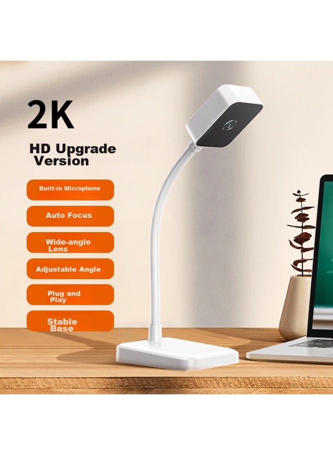 Sada Computer Online Course Microphone And Camera, External High-definition Wide-angle Camera, Plug-and Video Chat, Laptop Office Video Conference A12 - Image 1
