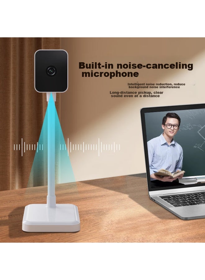 Sada Computer Online Course Microphone And Camera, External High-definition Wide-angle Camera, Plug-and Video Chat, Laptop Office Video Conference A12 - Image 3