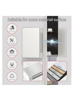 Y&D 4 Pack Magnetic Door Locks Strong Cabinet Lock Stainless Steel Kitchen  - Image 2