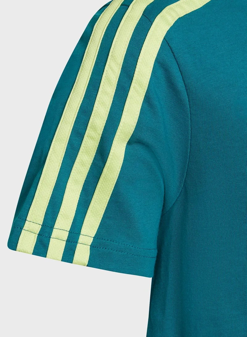 Adidas Youth Essentials 3-Stripe T-Shirt