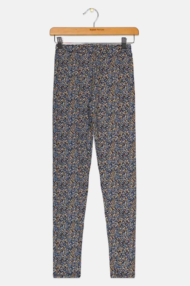 GAP Kids Girl Pull On Allover Print Leggings, Multicolor - Image 1