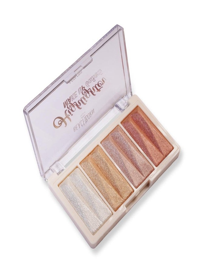 BEACHBORN INDIA Multicolor Highlighter Palette Highly Pigmented and Blendable | Matte Finish | Perfect Makeup with Radiant, Buildable Shades (BBI-02-05 SHADE NO.1, 10.8G) - Image 1