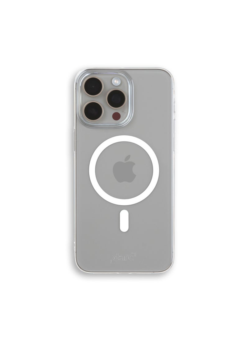 darc SLIM iPhone 15 Pro Ultra-thin Transparent Protective Case with MagSafe  - Image 1