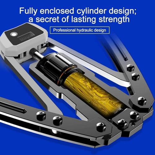 EAST MOUNT Twister Arm Exerciser with Counter Display-Adjustable 22-440lbs Hydraulic Power, Home Chest Expander, Shoulder Muscle Training Fitness Equipment, Arm Exercise Strengthener - Image 3